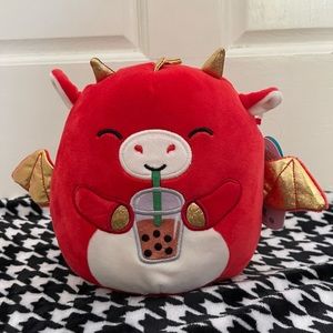 Baiden the red dragon SQUISHMALLOW 7.5 inch